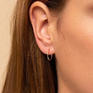 Various Colors! | Continuous Hoop Earrings |